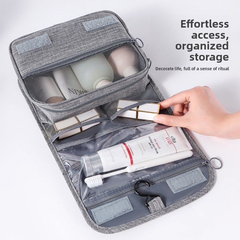 Travel Accessories Organizer Bag - Large Capacity Hanging Toiletry Bag Wet