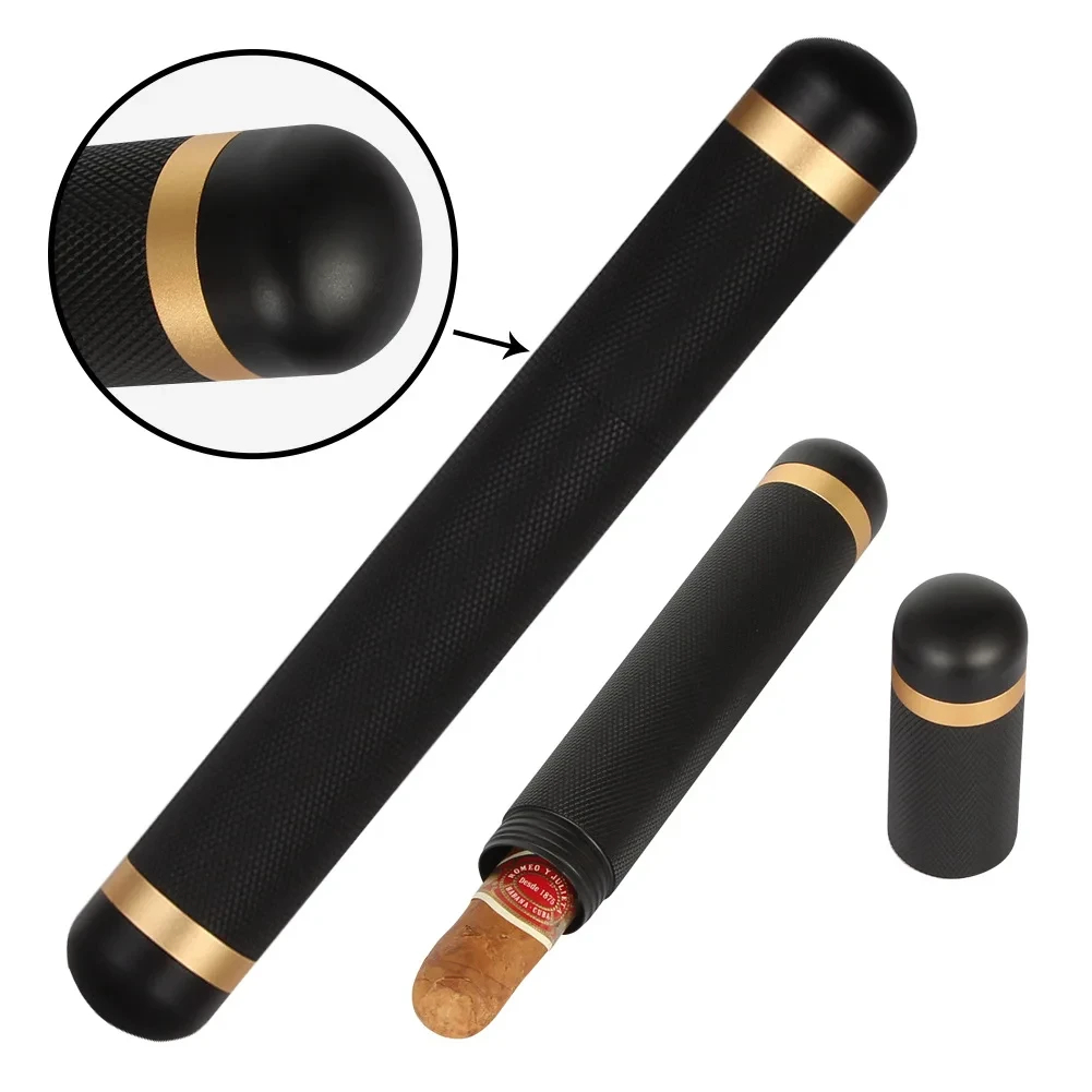 Travel Accessories Youtube - Titanium Cigar Case Portable Humidor Moisture