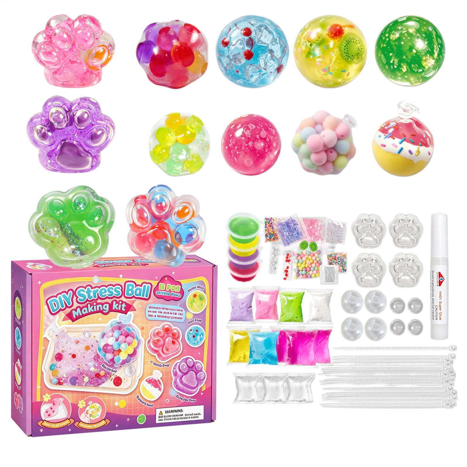 Travel Accessories Girly - Stress Ball Kit Relief Funny Squeeze
