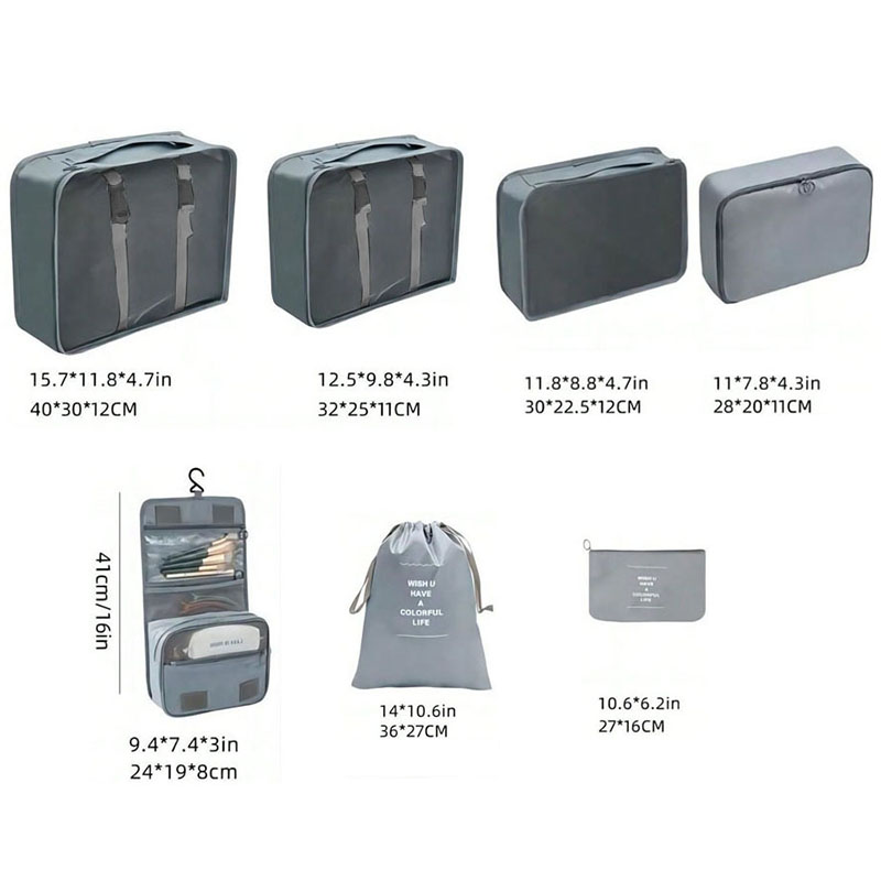 Dormitory Student Multi-Compar - Travel Packing Cube ulasan dan harga