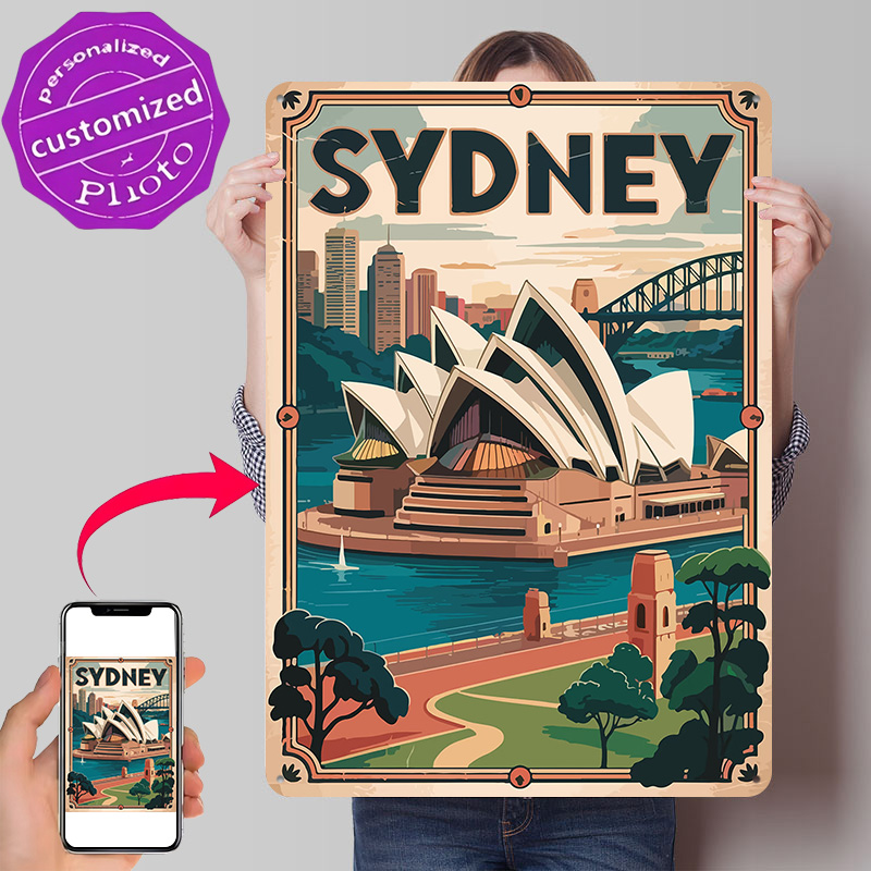 Sydney Travel 3D Texture Print - Travel Accessories Sydney ulasan dan harga