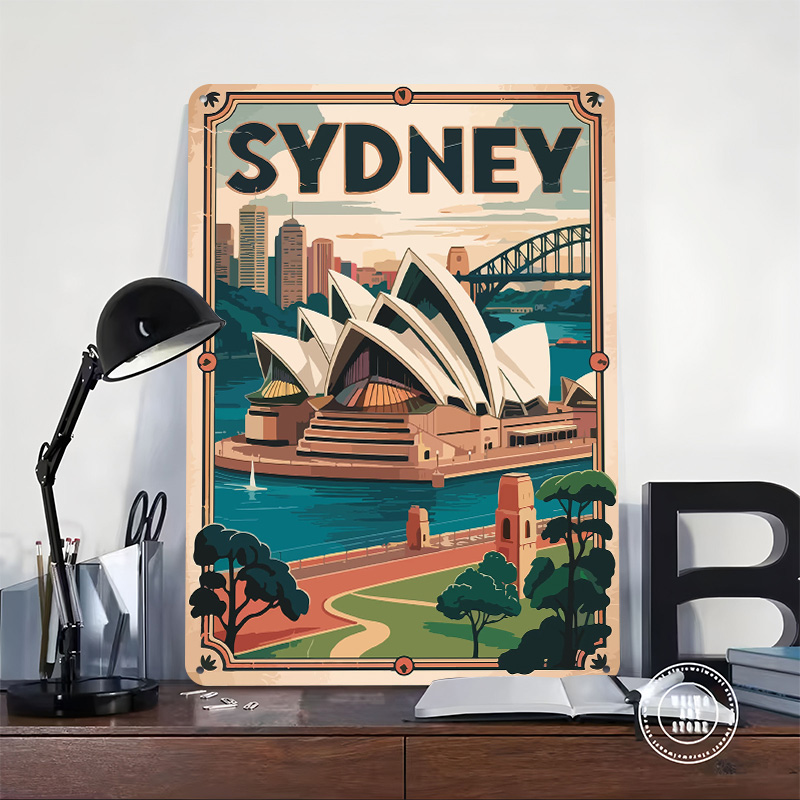 Sydney Travel 3D Texture Print - Travel Accessories Sydney ulasan dan harga