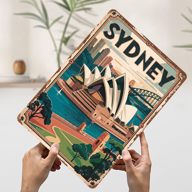 Sydney Travel 3D Texture Print - Travel Accessories Sydney ulasan dan harga