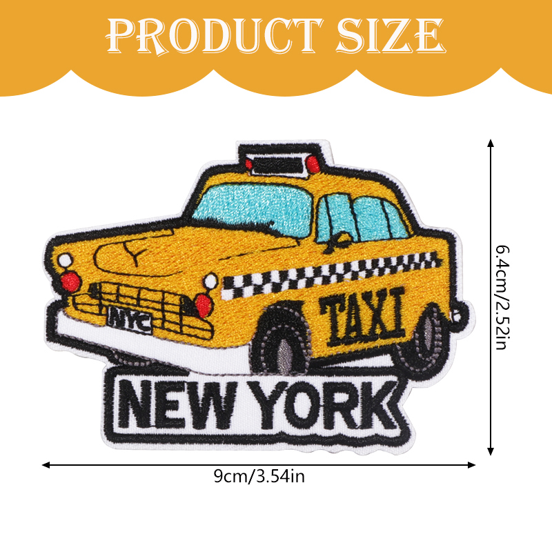 1PC New York Taxi Travel Embro - Travel Accessories New York ulasan dan harga
