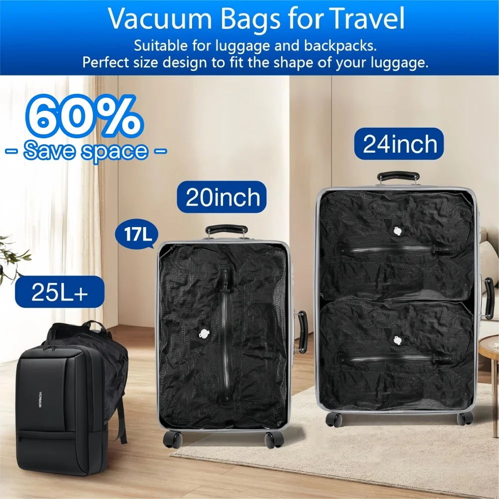 Travel Essentials Vacuum Stora - Travel Packing Cube ulasan dan harga