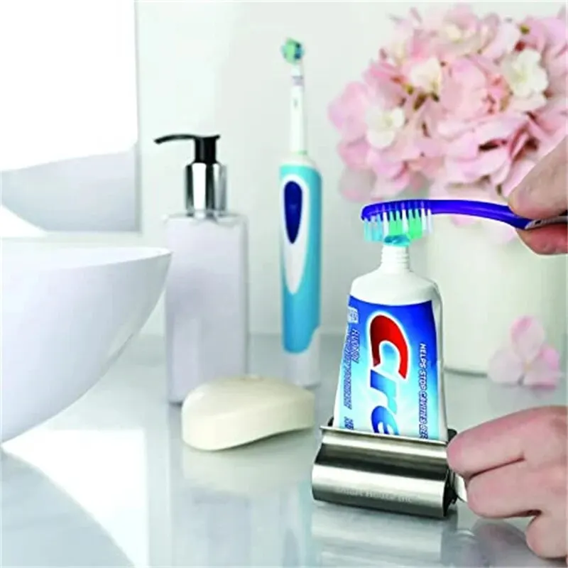 1pc Stainless Steel Toothpaste - Travel Accessories Youtube ulasan dan harga