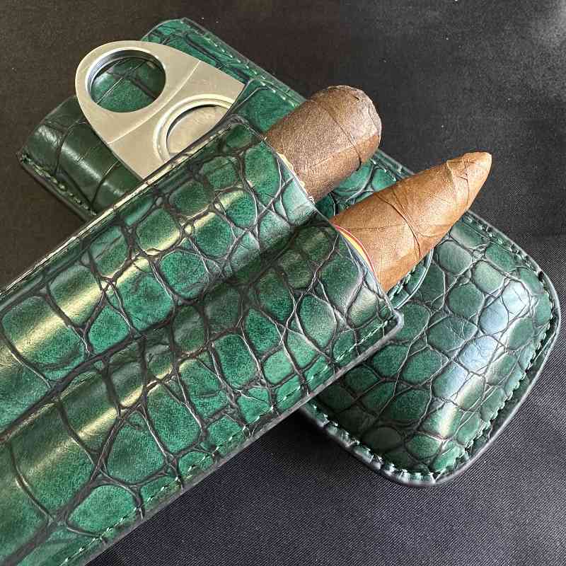 Cigar Tube 2 Slots Case with C - Travel Accessories Youtube ulasan dan harga