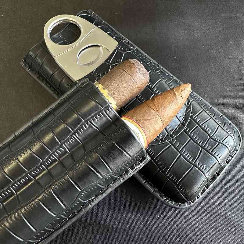 Cigar Tube 2 Slots Case with C - Travel Accessories Youtube ulasan dan harga