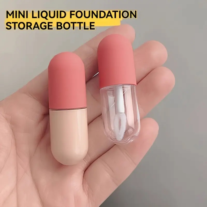3/5Pcs Mini Empty Lip Gloss Tu - Travel Accessories Youtube ulasan dan harga
