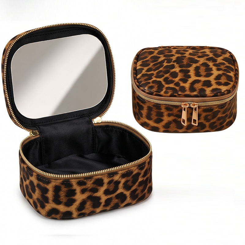 2026 New Makeup Bag with Mirro - Travel Accessories Organizer Bag ulasan dan harga