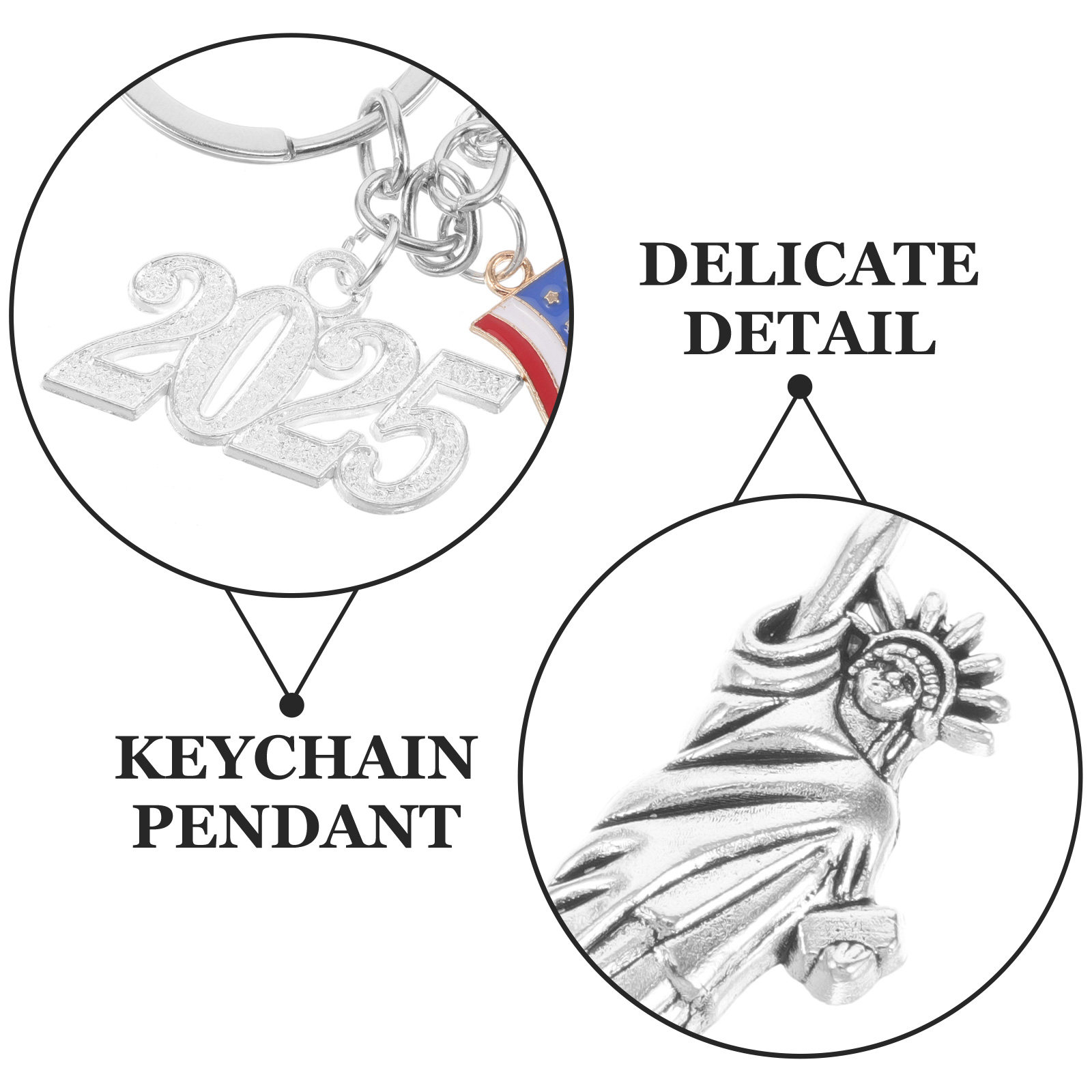 Statue of Liberty Keychain Met - Travel Accessories New York ulasan dan harga