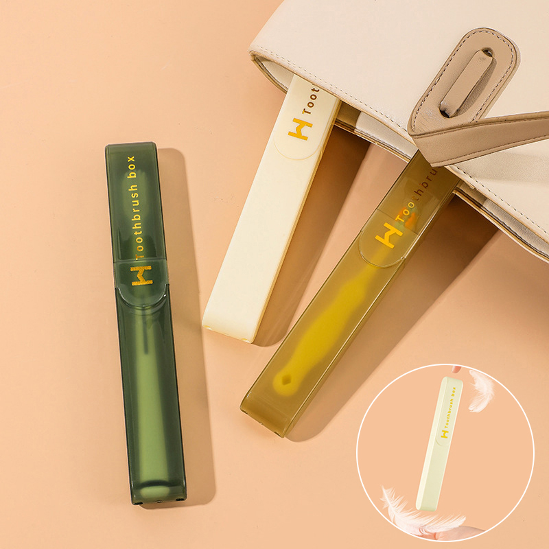 Travel Portable Toothbrush Box - Travel Accessories Youtube ulasan dan harga