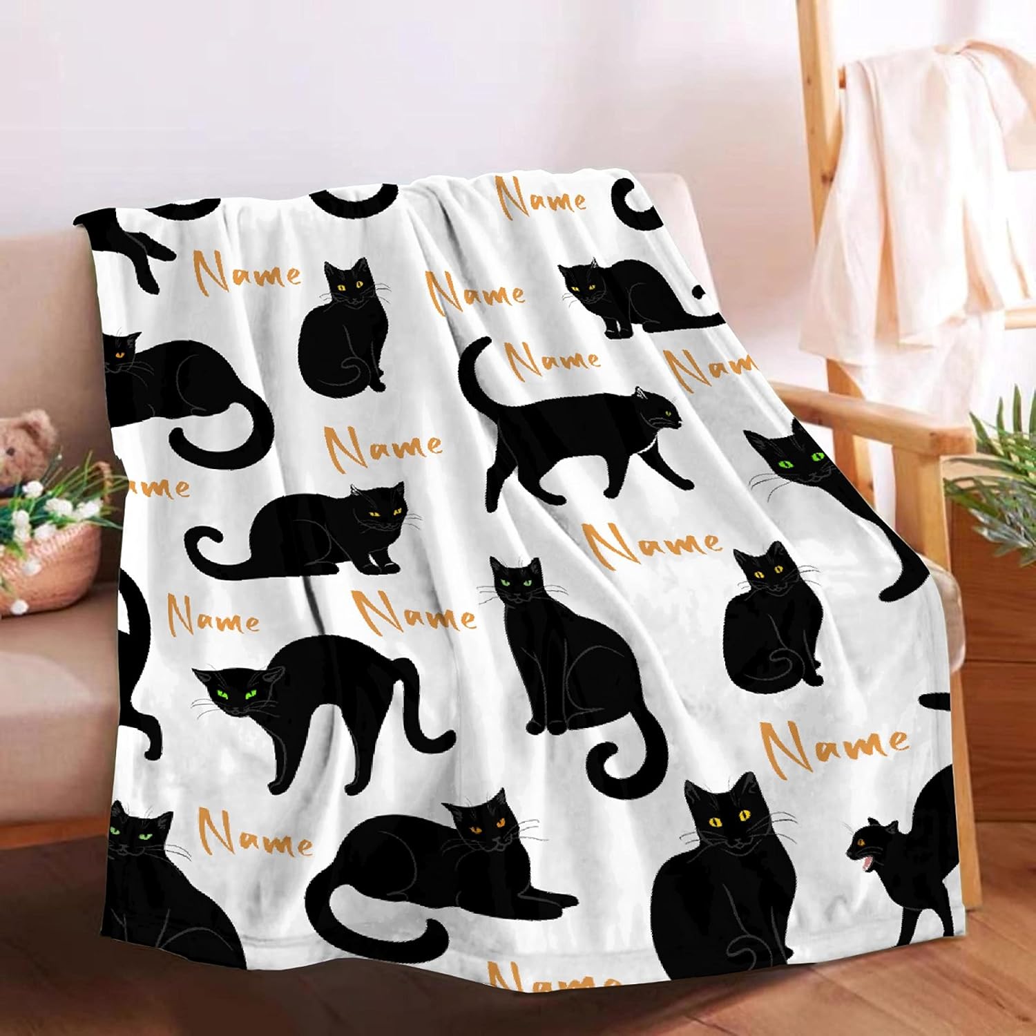 Cute Cat Print Throw Blanket P - Travel Accessories Gift Ideas ulasan dan harga