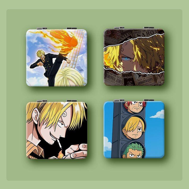 One Piece Sanji Mirror Double- - Travel Accessories Girly ulasan dan harga