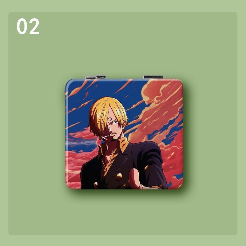 One Piece Sanji Mirror Double- - Travel Accessories Girly ulasan dan harga