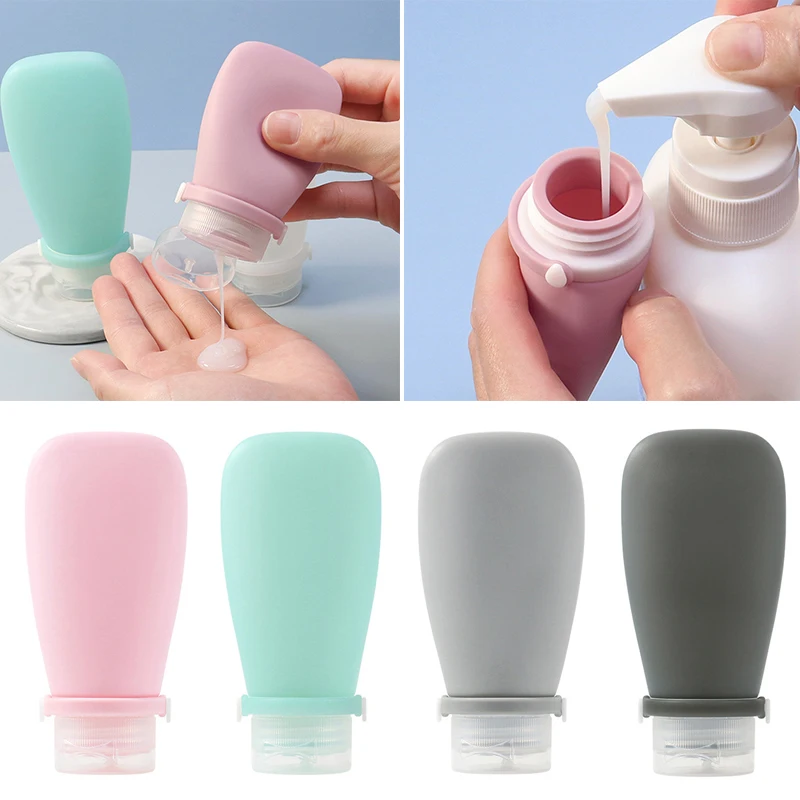 Soft Silicone Travel Bottles 3 - Travel Accessories Youtube ulasan dan harga