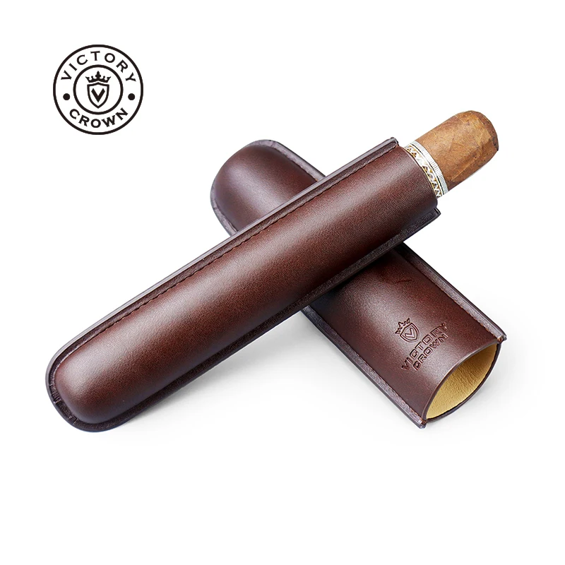 Leather Cigar Tube Humidor Por - Travel Accessories Youtube ulasan dan harga