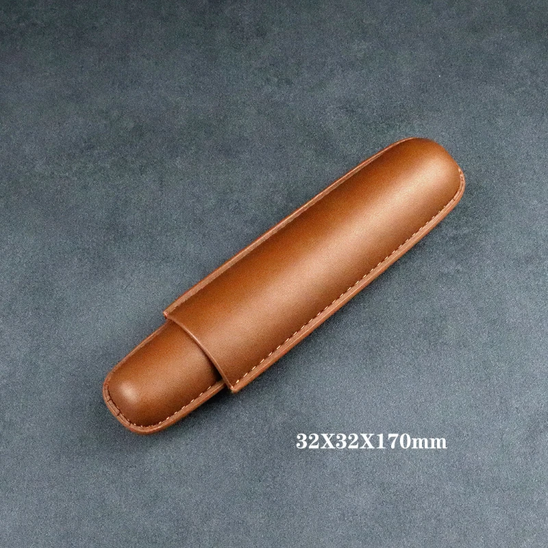 Leather Cigar Tube Humidor Por - Travel Accessories Youtube ulasan dan harga