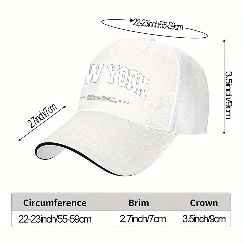 New York Cheerful Baseball Cap - Travel Accessories New York ulasan dan harga