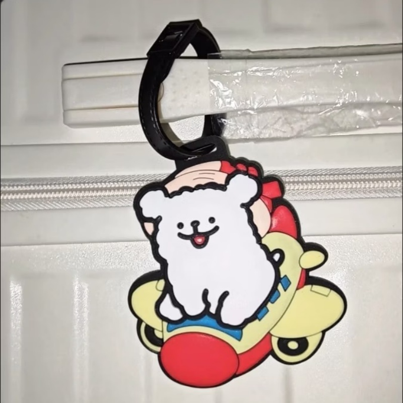  Cute Cartoon Dog Silicone Lu - Travel Packing Cube ulasan dan harga