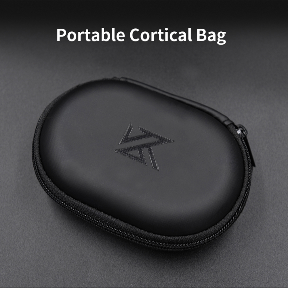 1-10PCS KZ Earphones Case PU L - Travel Accessories Organizer Bag ulasan dan harga