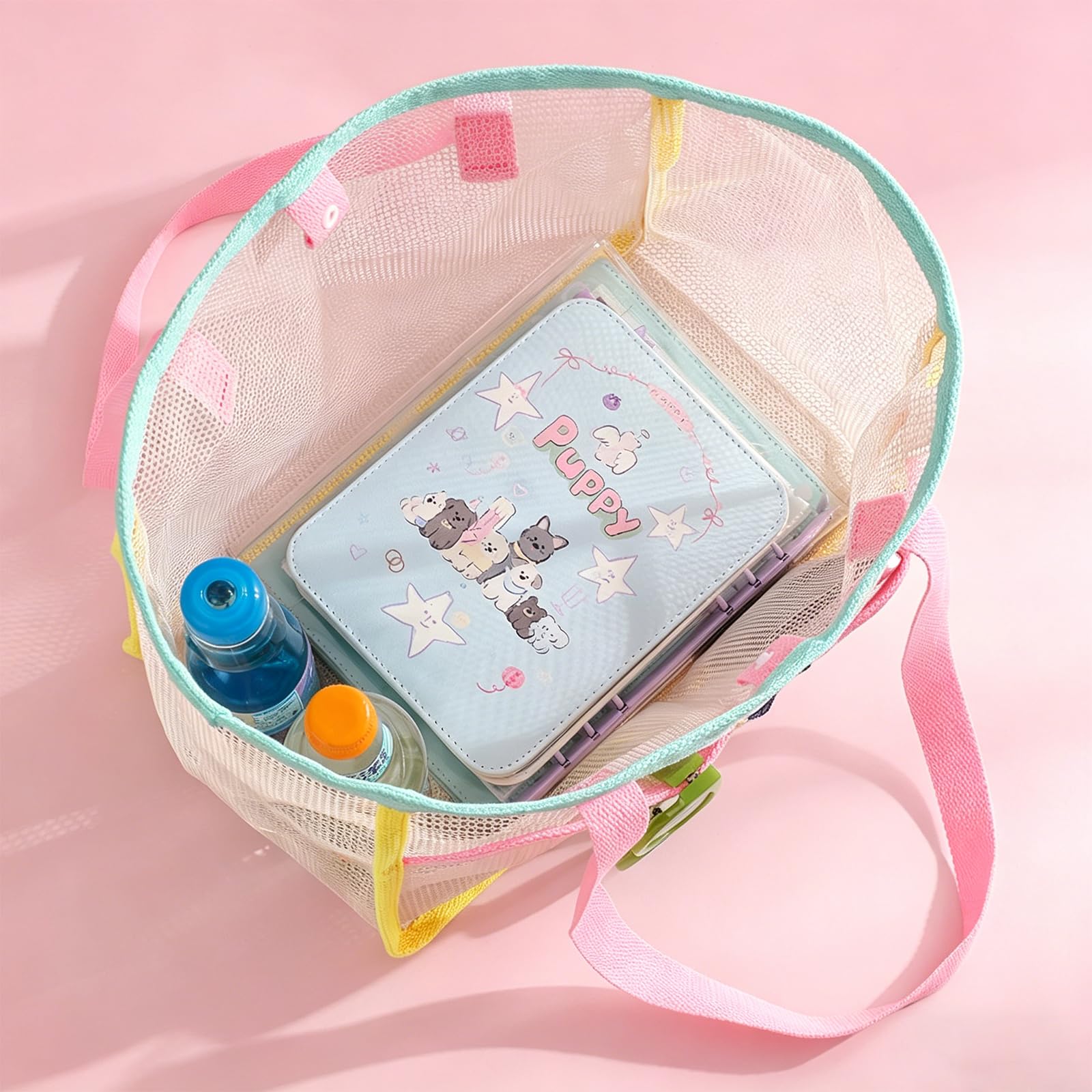 Beach Bags for Women Colorful  - Travel Accessories And Bags ulasan dan harga