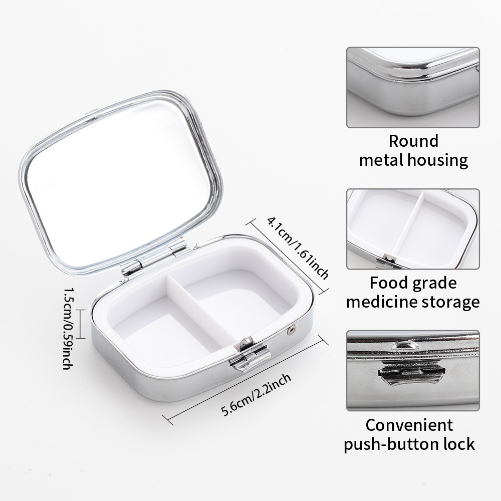 1PCS, Personal Pill Storage Bo - Travel Accessories Gift Ideas ulasan dan harga