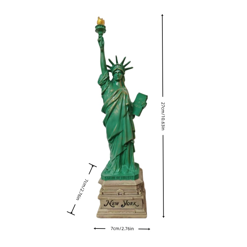 Statue of Liberty resin Statue - Travel Accessories New York ulasan dan harga
