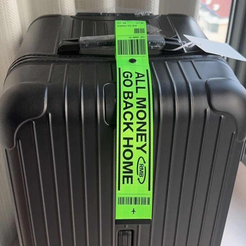 Luggage Tags for Suitcases, NO - Travel Packing Cube ulasan dan harga