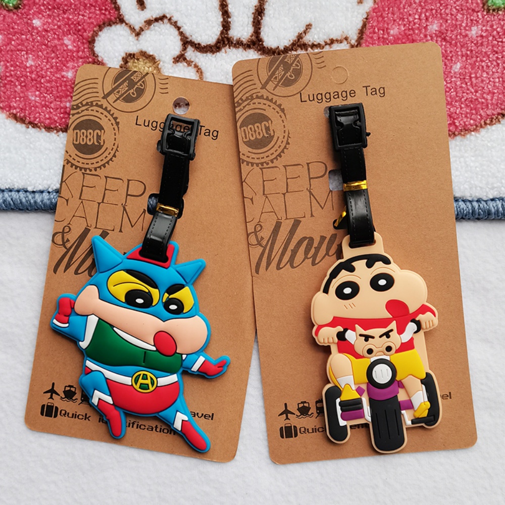 Hot Crayon Shin-chan Luggage T - Travel Accessories Girly ulasan dan harga