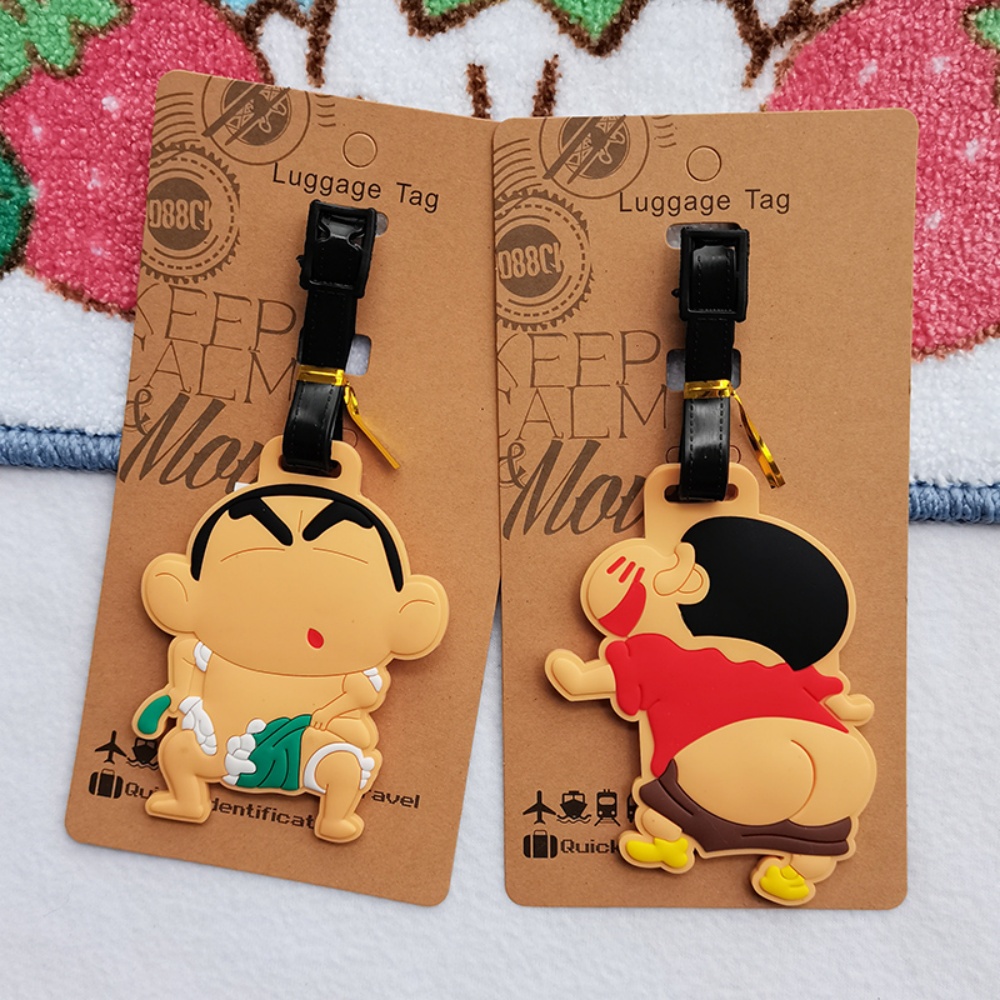 Hot Crayon Shin-chan Luggage T - Travel Accessories Girly ulasan dan harga