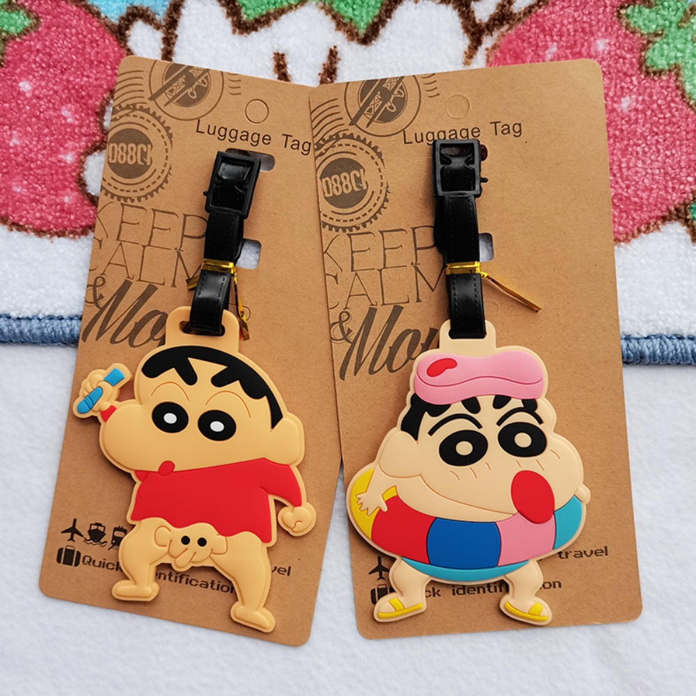 Hot Crayon Shin-chan Luggage T - Travel Accessories Girly ulasan dan harga