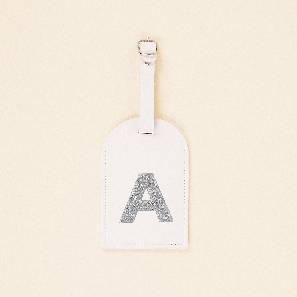 A-Z Rhinestone Monogram Leathe - Travel Packing Cube ulasan dan harga