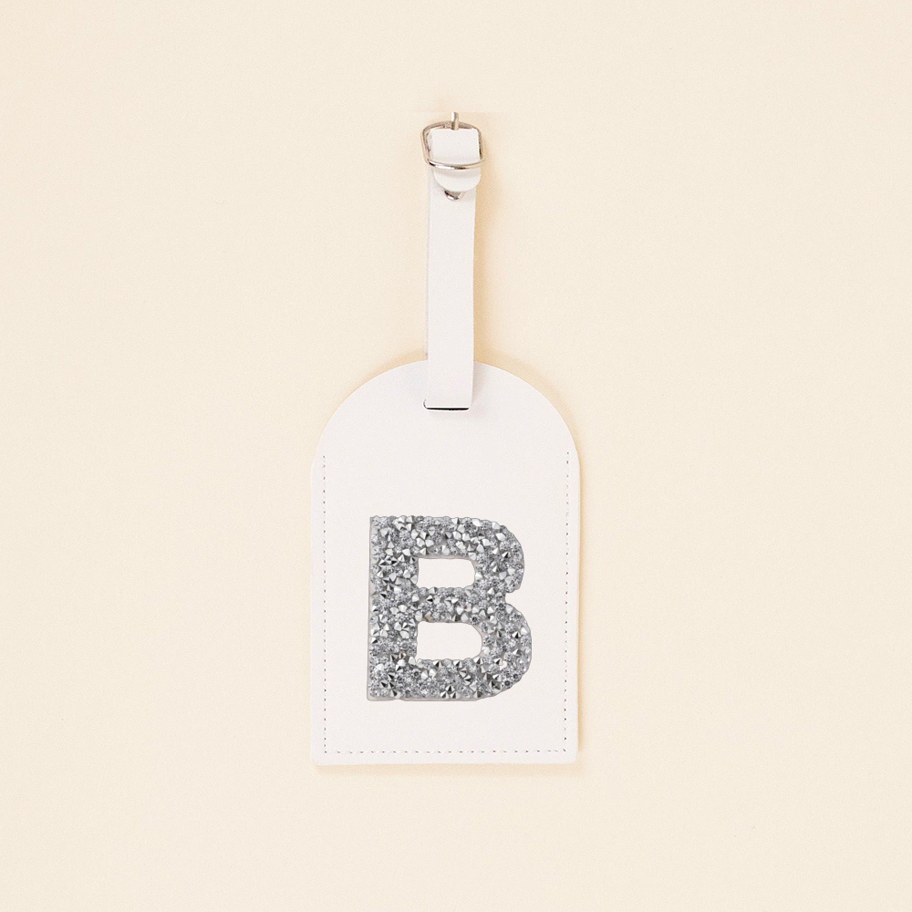A-Z Rhinestone Monogram Leathe - Travel Packing Cube ulasan dan harga