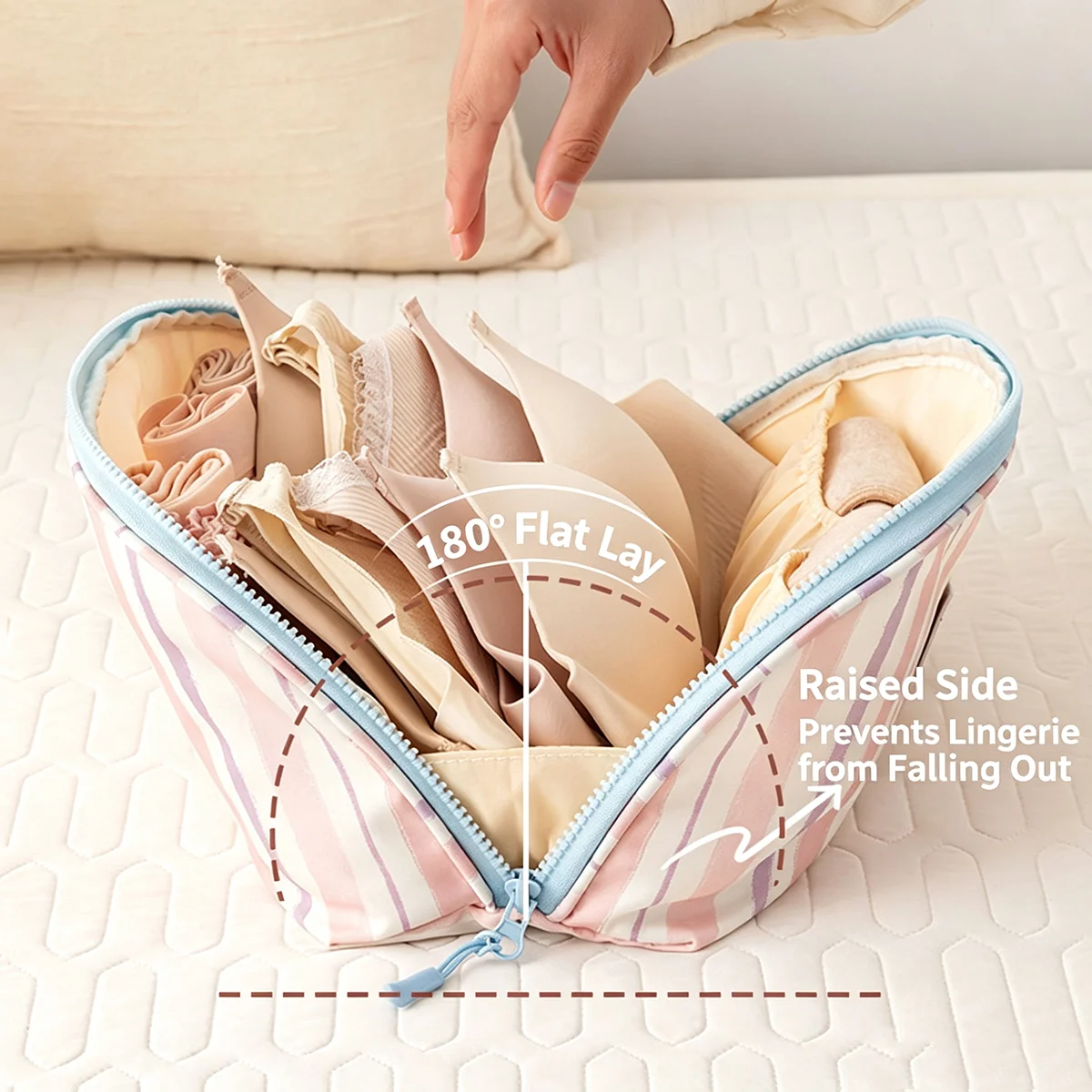 Underwear Storage Bag Portable - Travel Accessories Organizer Bag ulasan dan harga