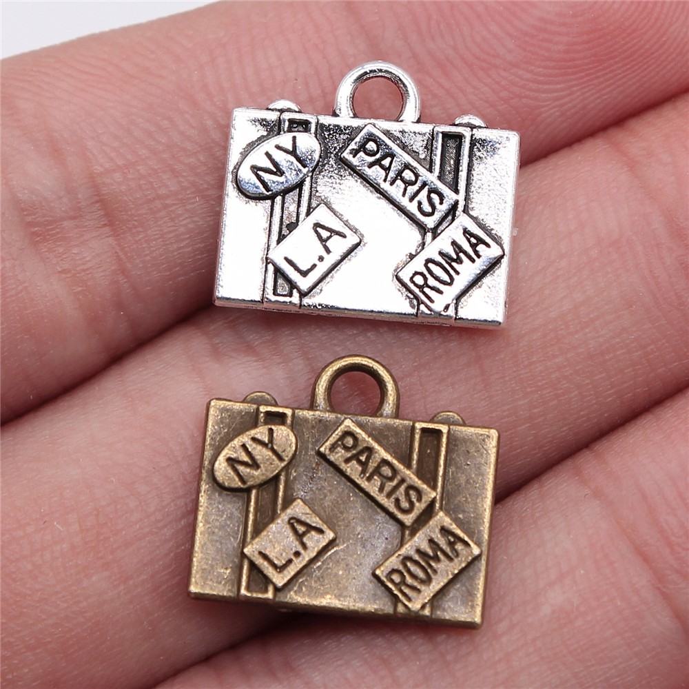 WYSIWYG 5pcs 15x16mm Charms Tr - Travel Accessories New York ulasan dan harga