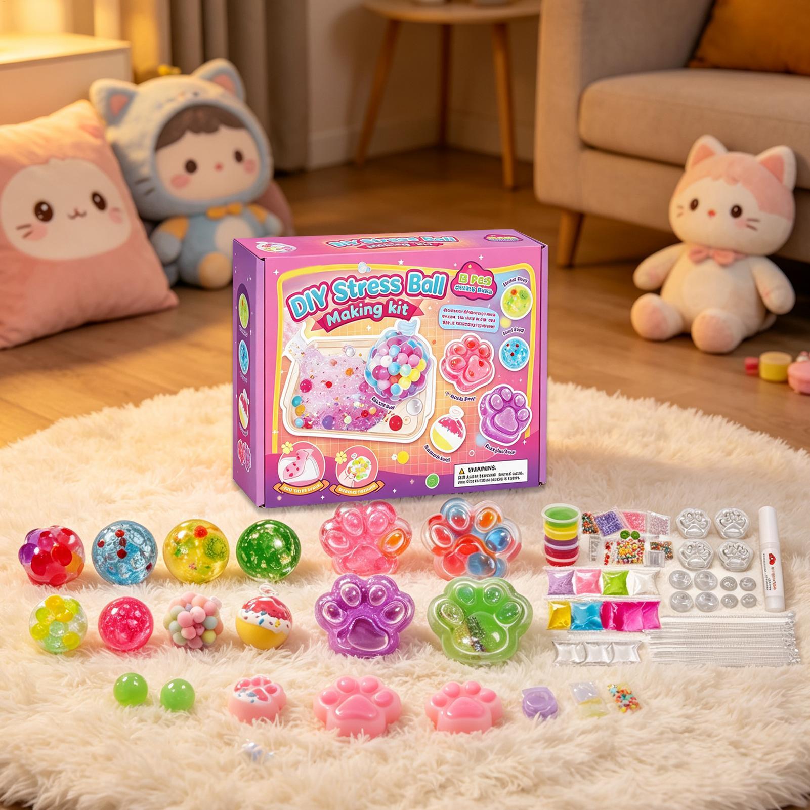 Stress Ball Kit Relief Funny S - Travel Accessories Girly ulasan dan harga