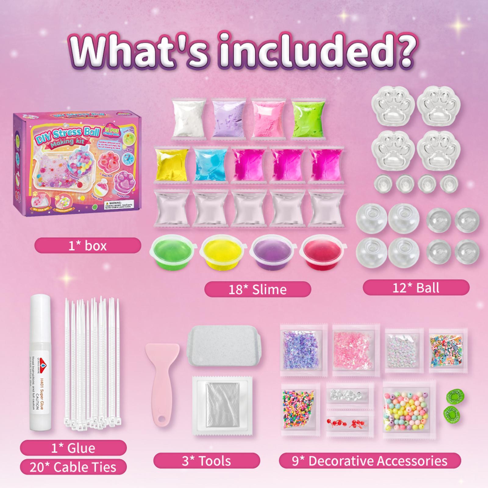 Stress Ball Kit Relief Funny S - Travel Accessories Girly ulasan dan harga